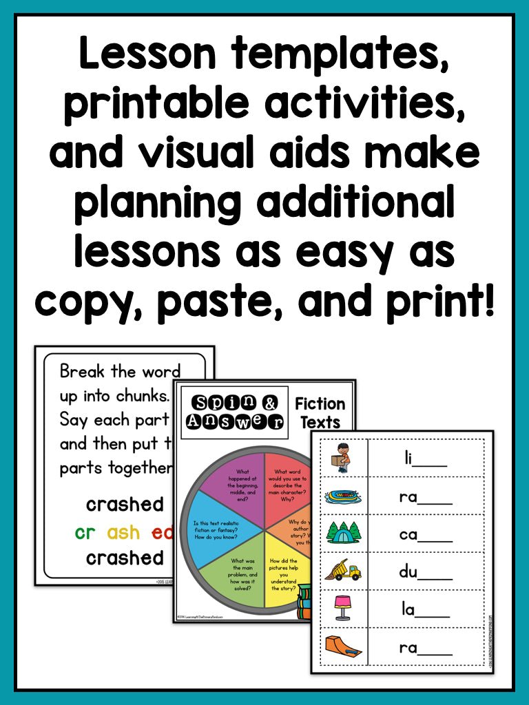Guided Reading Activities and Lesson Plans for Level F - learning-at-the-primary-pond