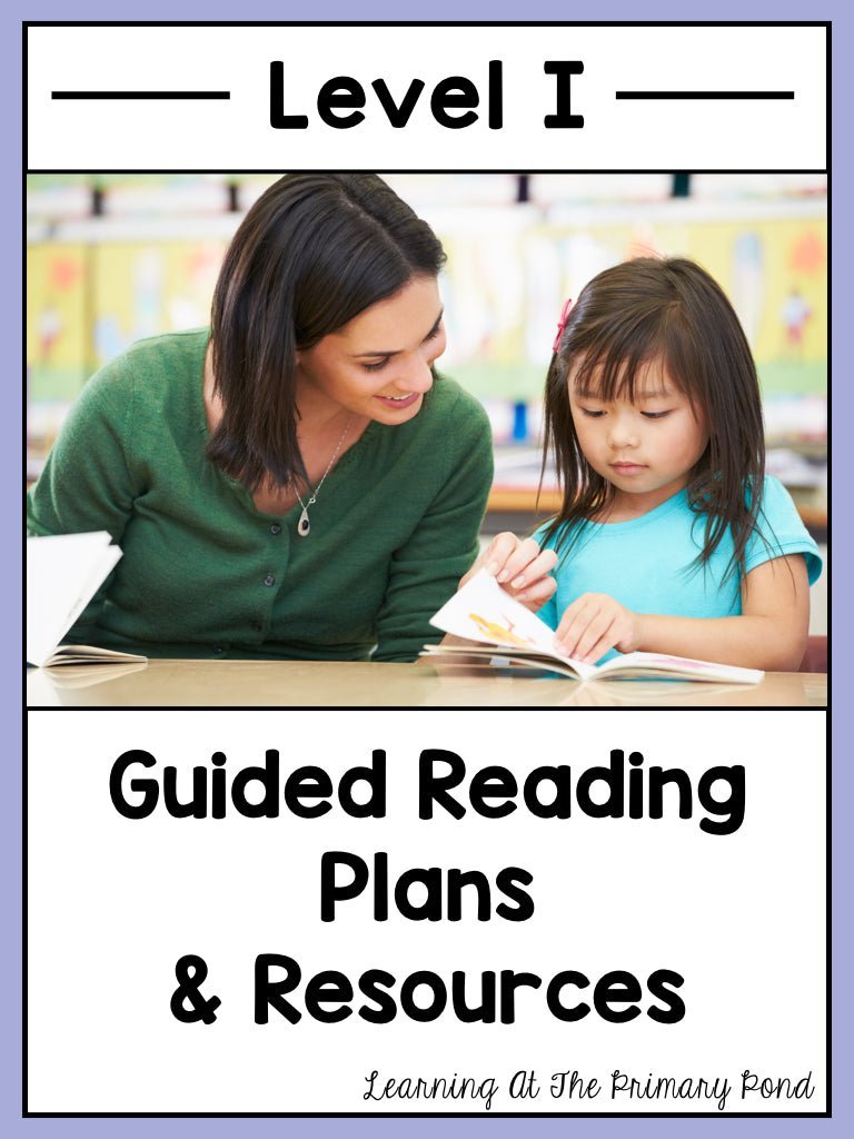 Guided Reading Activities and Lesson Plans for Level I - learning-at-the-primary-pond