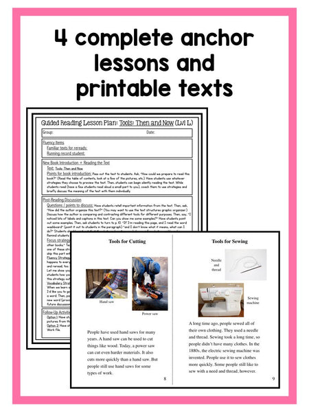 Guided Reading Activities and Lesson Plans for Level L - learning-at-the-primary-pond