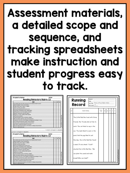 Guided Reading Activities and Lesson Plans - Levels E Through J BUNDLE - learning-at-the-primary-pond