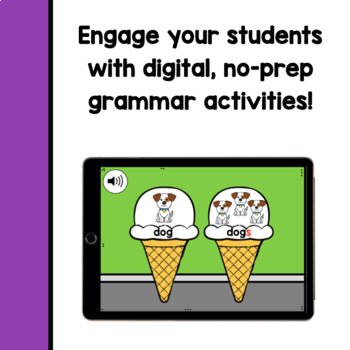 Kindergarten, 1st Grade, & 2nd Grade Grammar Games - learning-at-the-primary-pond