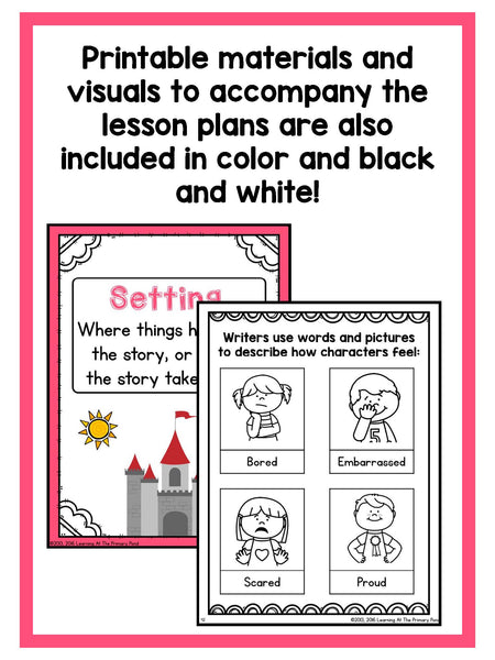 Kindergarten Fiction Writing Lessons {Kinder Writing Workshop Unit 6} - learning-at-the-primary-pond