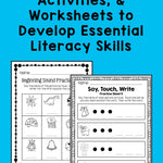 Kindergarten Homework - Reading BUNDLE {for Guided Reading levels A-C} - learning-at-the-primary-pond