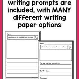 Kindergarten Informational Writing Prompts For Differentiation - learning-at-the-primary-pond
