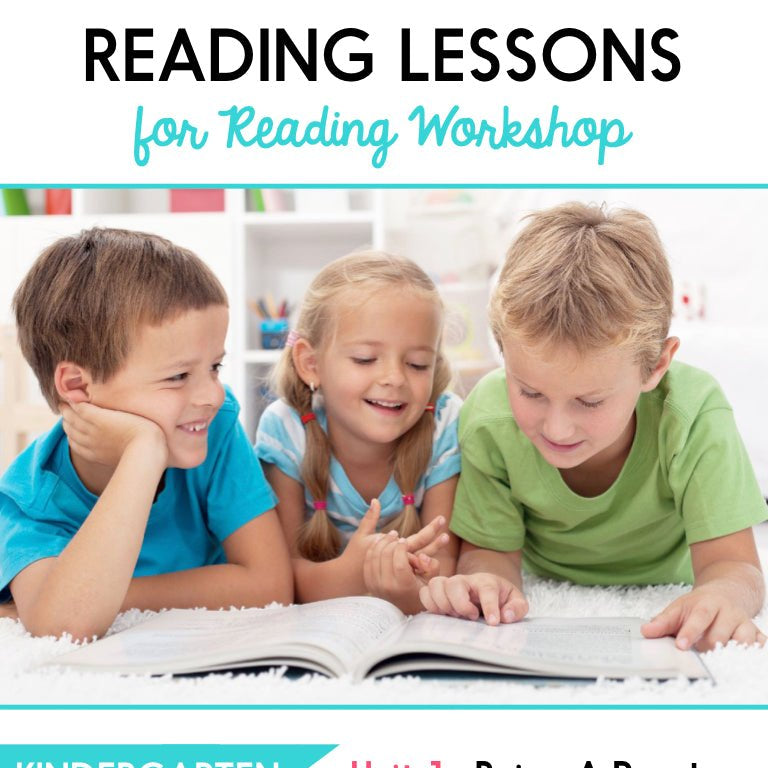 Kindergarten Shared Reading Lessons for Reading Workshop: Unit 1 - learning-at-the-primary-pond