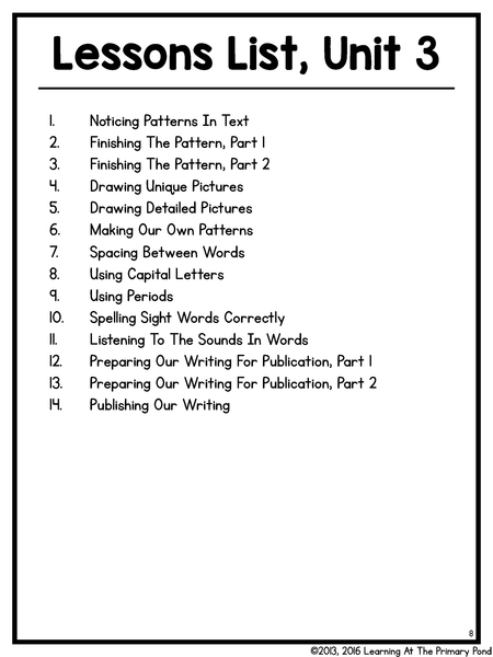 Kindergarten Writing Workshop & Reading Workshop Mega Bundle - learning-at-the-primary-pond