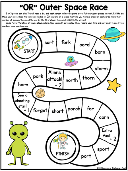 R-Controlled Vowels Parent Pack ~ Targeted Skill Pack for K-3 - learning-at-the-primary-pond