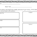 Reading Comprehension Worksheets and Prompts for Kindergarten, First, or Second (K-2) - learning-at-the-primary-pond