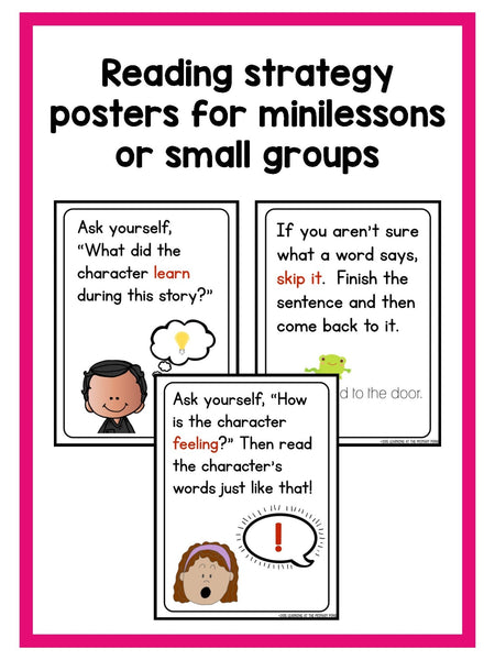 Reading Workshop Toolkit for Second and Third Grade - learning-at-the-primary-pond