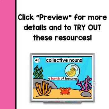 Second Grade Grammar Games (BoomCards™) - learning-at-the-primary-pond