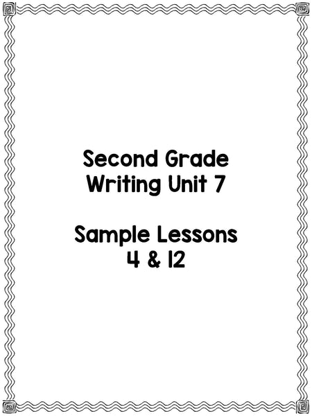 Second Grade Opinion Writing Lessons {2nd Grade Writing Workshop Unit 7} - learning-at-the-primary-pond