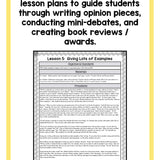 Second Grade Opinion Writing Lessons {2nd Grade Writing Workshop Unit 7} - learning-at-the-primary-pond