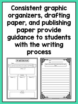 Second Grade Opinion Writing Prompts For Differentiation - learning-at-the-primary-pond