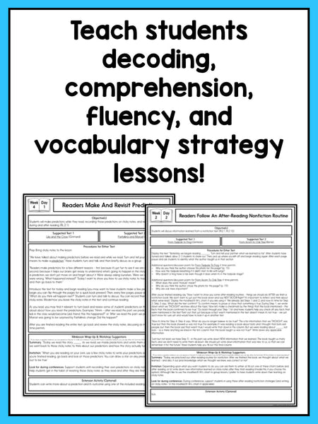 Second Grade Reading Workshop BUNDLE of Shared Reading Lessons - learning-at-the-primary-pond