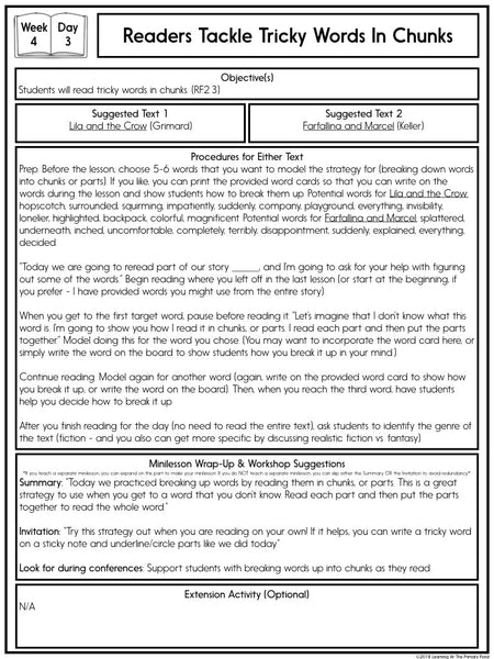 Second Grade Reading Workshop BUNDLE of Shared Reading Lessons - learning-at-the-primary-pond