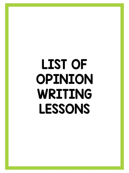 Small Group Writing Lessons for First Grade - BUNDLE - learning-at-the-primary-pond