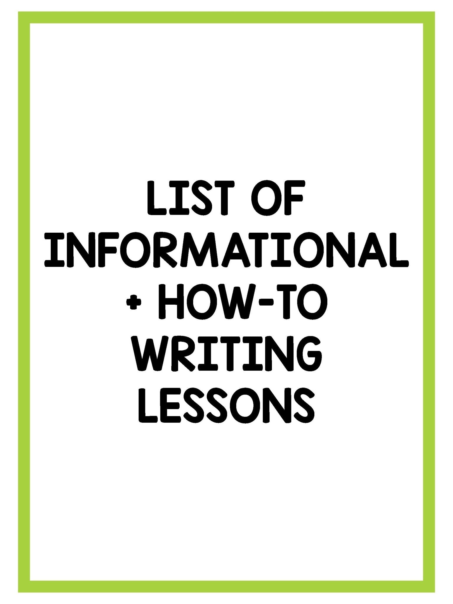 Small Group Writing Lessons for Kindergarten - BUNDLE - learning-at-the-primary-pond