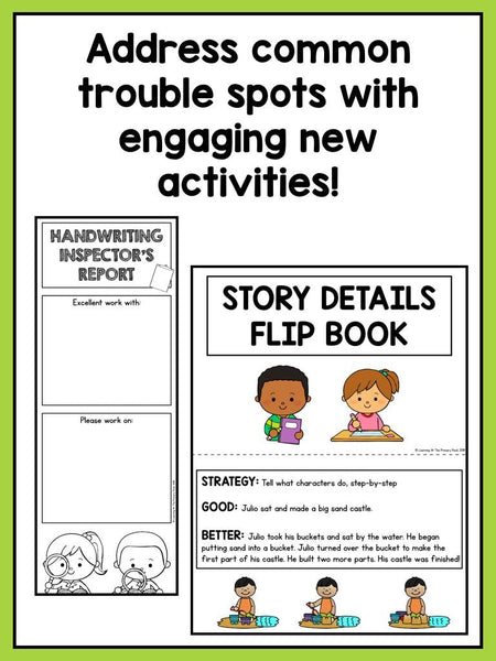 Small Group Writing Lessons for Second Grade - BUNDLE - learning-at-the-primary-pond