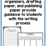 SPANISH Writing Prompts For Second Grade Narrative Writing - learning-at-the-primary-pond