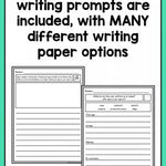 SPANISH Writing Prompts For Second Grade Opinion Writing - learning-at-the-primary-pond